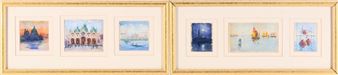 VENICE: A GROUP OF SIX WATERCOLORS - John Leslie Breck