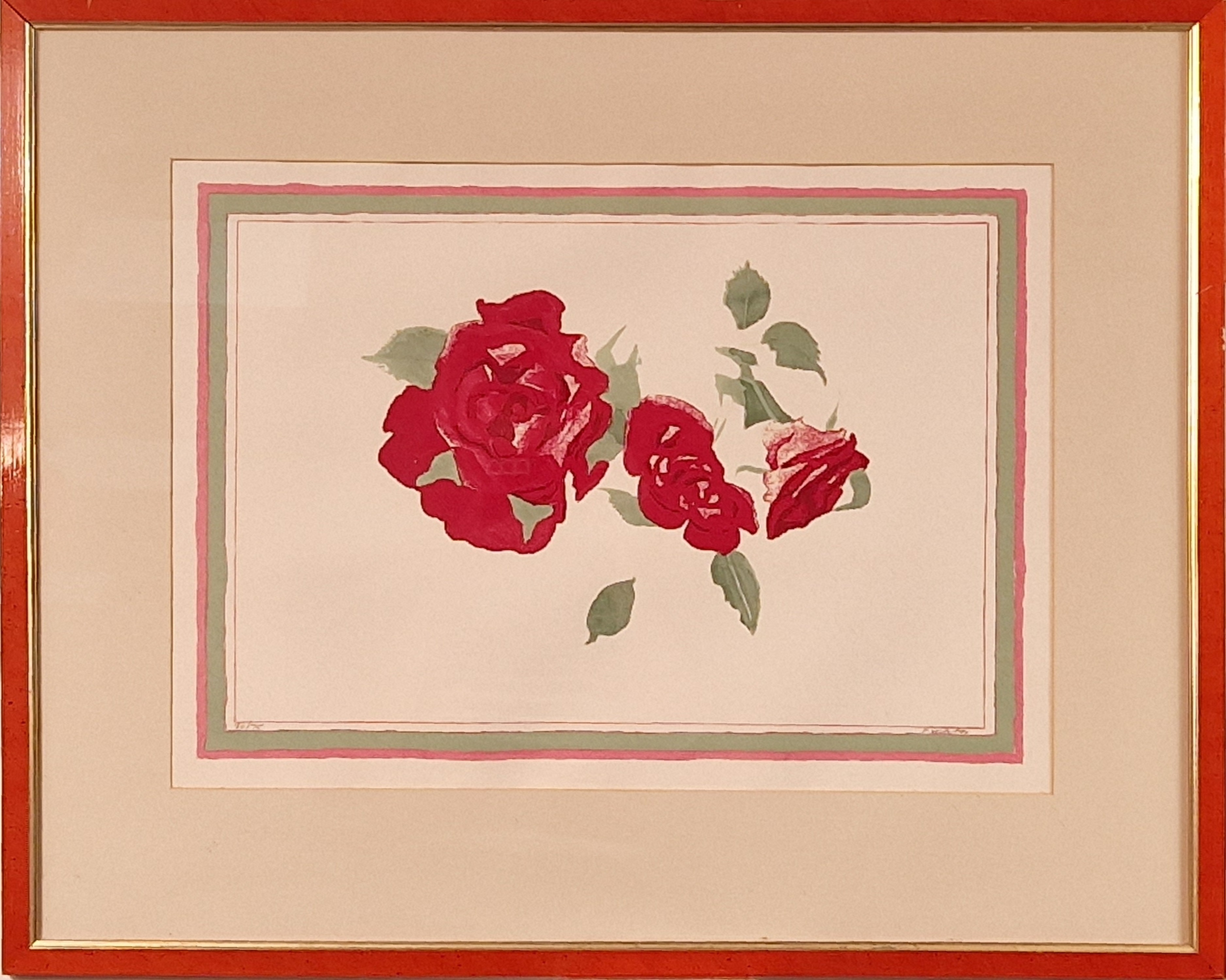 Patrick Procktor | Roses, 1973 (1973) | MutualArt