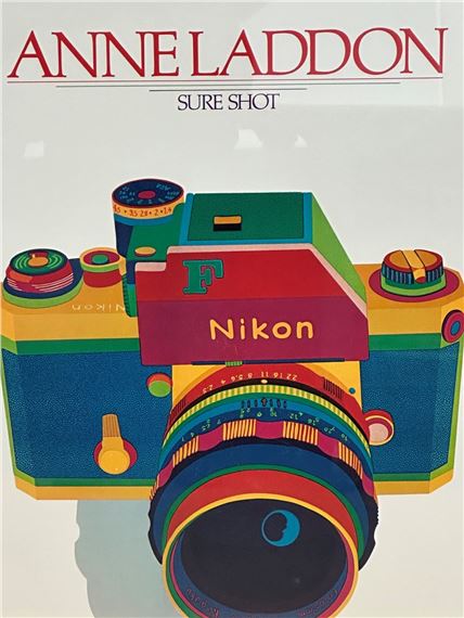 Anne Laddon | Anne Laddon Sure Shot Modern Art Poster: Nikon camera ...