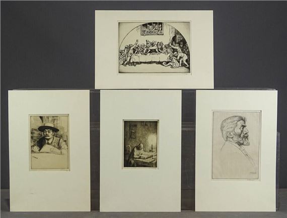 William Strang | Feasting | MutualArt