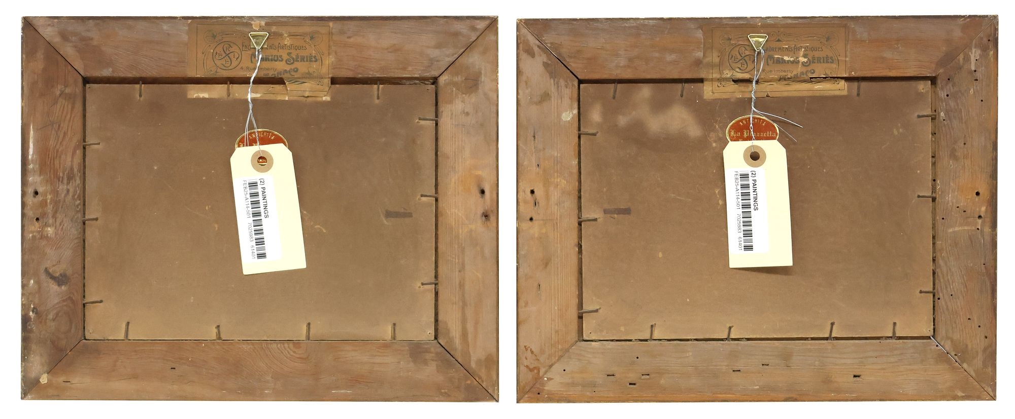 Artwork by René Sainville, Roosters and Hens, Made of oil on canvas board painting