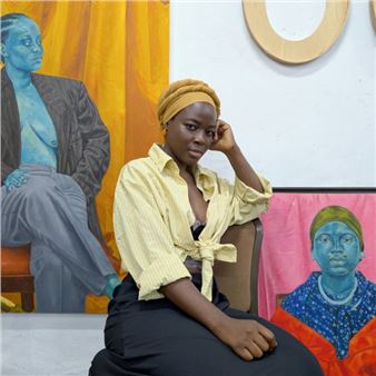 From Escaped Child Bride to Artist: Why One Ghanaian Painter Puts Women at the Centre of Her Work