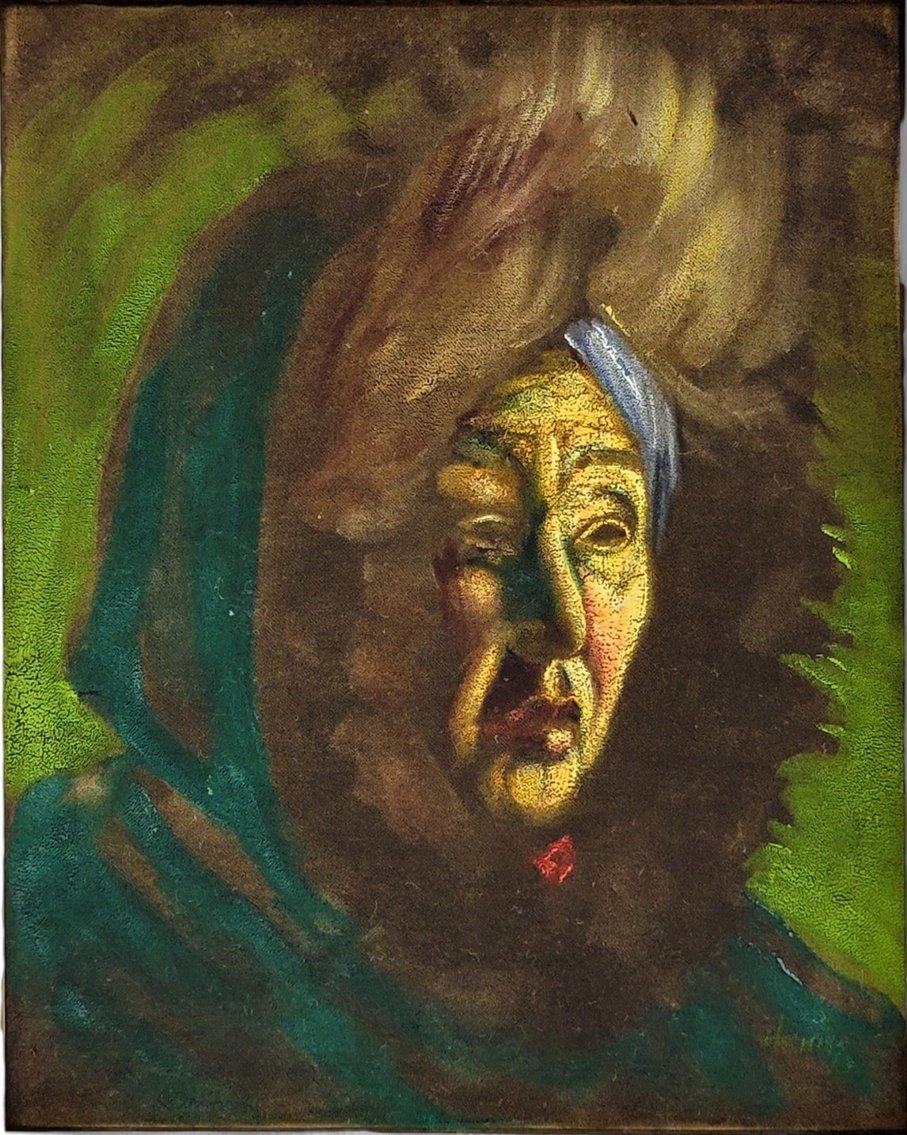 Ellen Henne Goodale | Mature Alaska Native woman (Circa 1946) | MutualArt