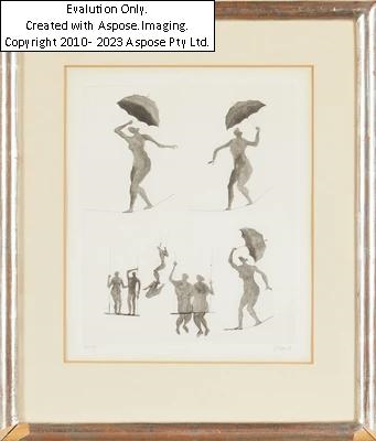 Artwork by Henry Moore, Circus Scenes, Made of Portfolio 'Henry Moore's Sketchbook