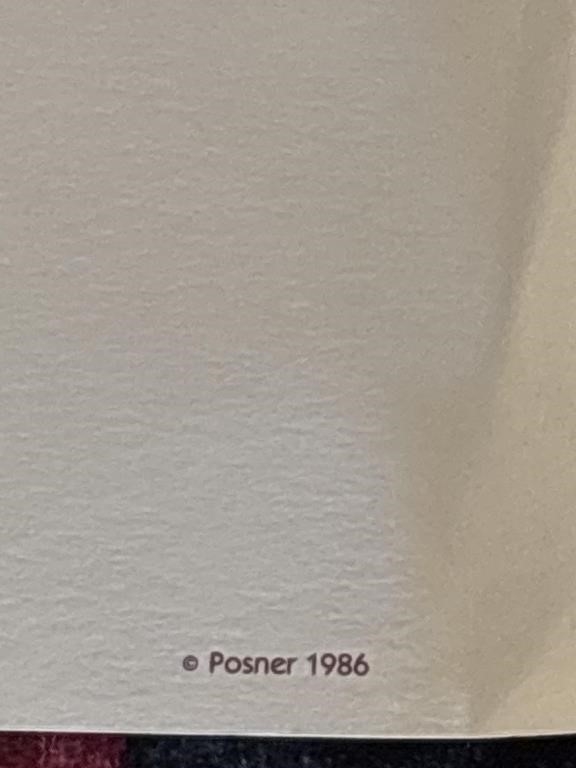 Artwork by Edward Hansen, Untitled, Made of exhibition poster