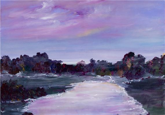 Różowa mgła , 2024 by Lidia Sieczkowska, 2024