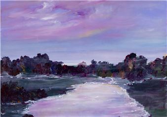 Różowa mgła , 2024 - Lidia Sieczkowska