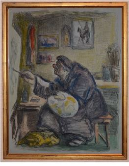 Self-portrait - B. Kopman