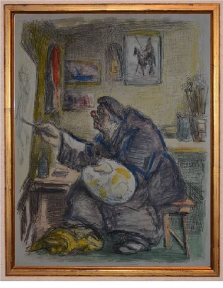 Self-portrait - B. Kopman