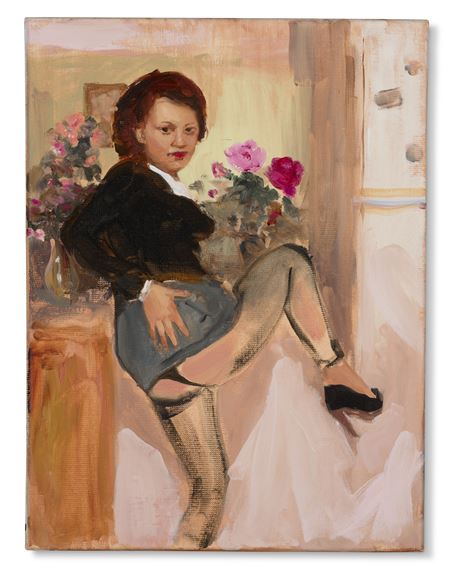 W.W.L.N.D "What Would Linda Nochlin Do by Jenna Gribbon, Painted in 2017