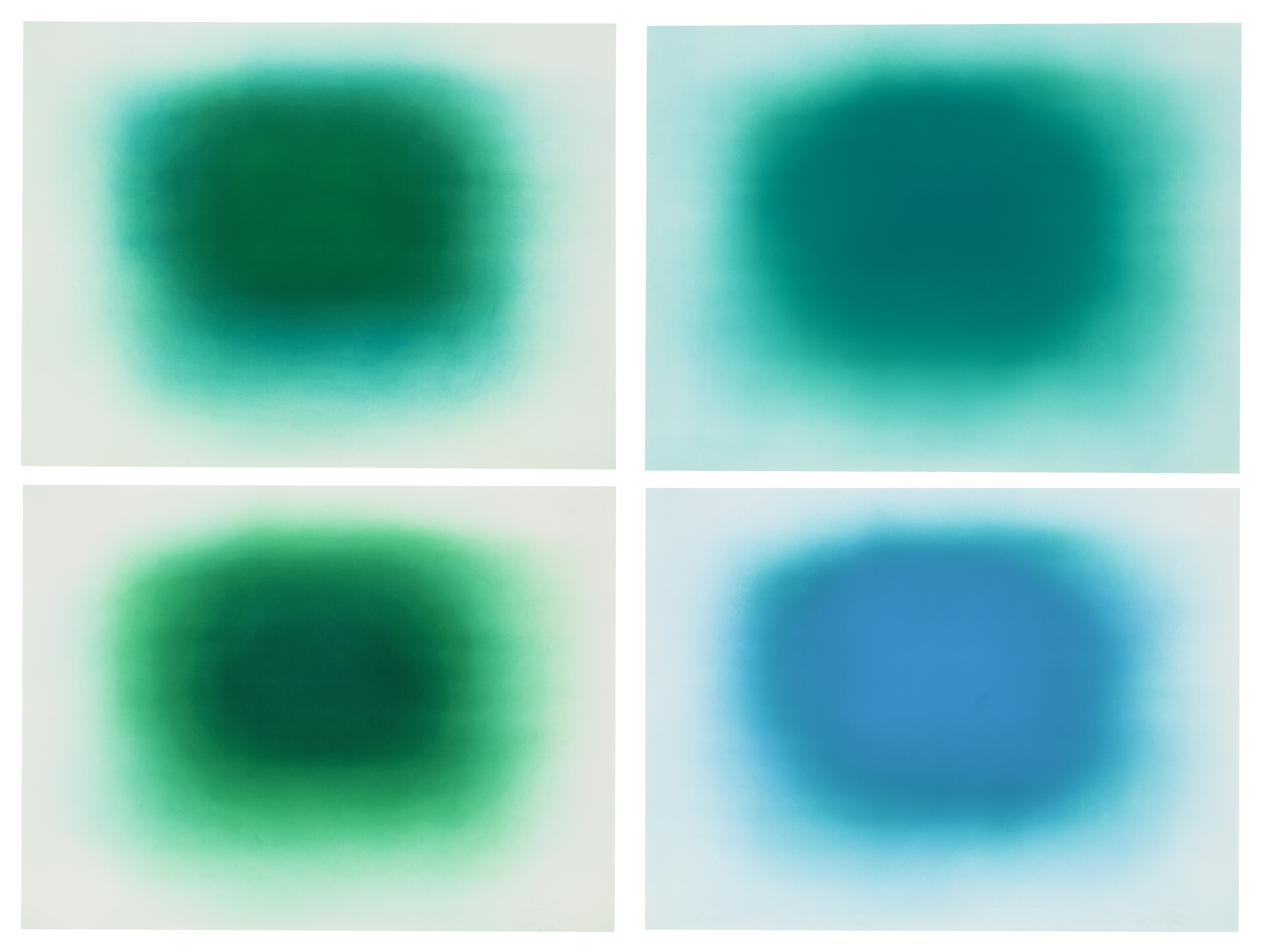 Artwork by Anish Kapoor, Flow Green, Made of etchings, on wove paper