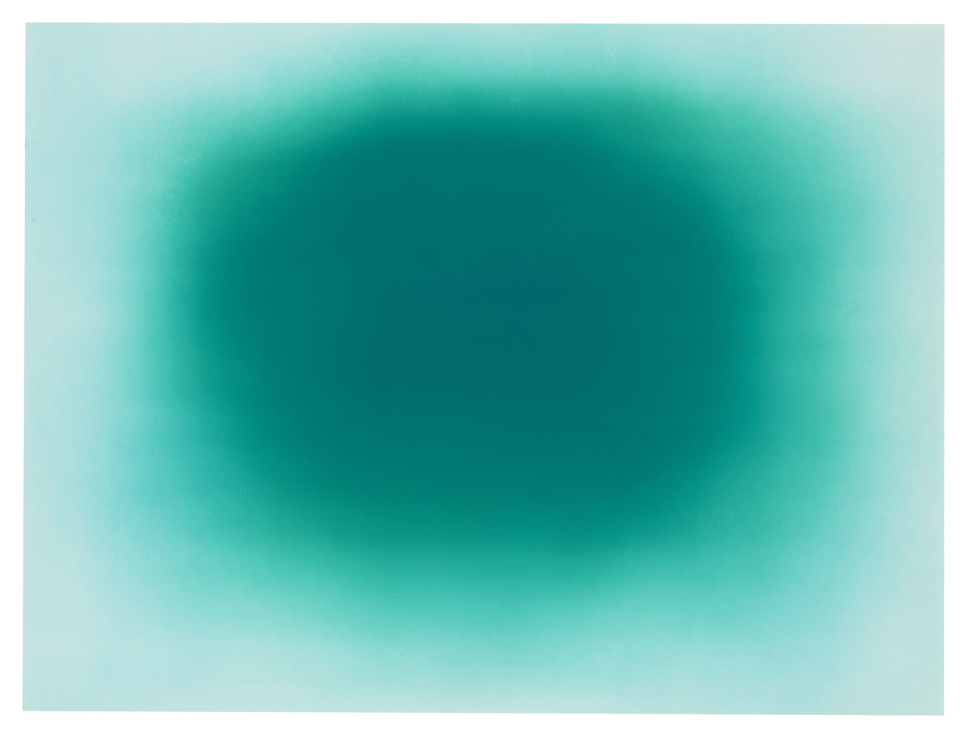Artwork by Anish Kapoor, Flow Green, Made of etchings, on wove paper