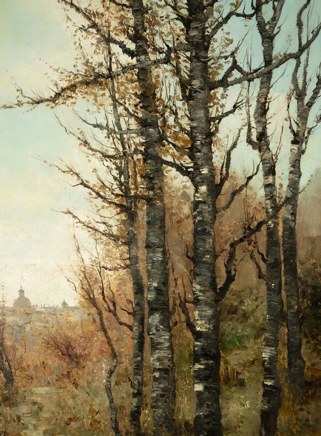 Artwork by Jose Ramos Artal, Pareja de vistas de poblado, Made of Firmados