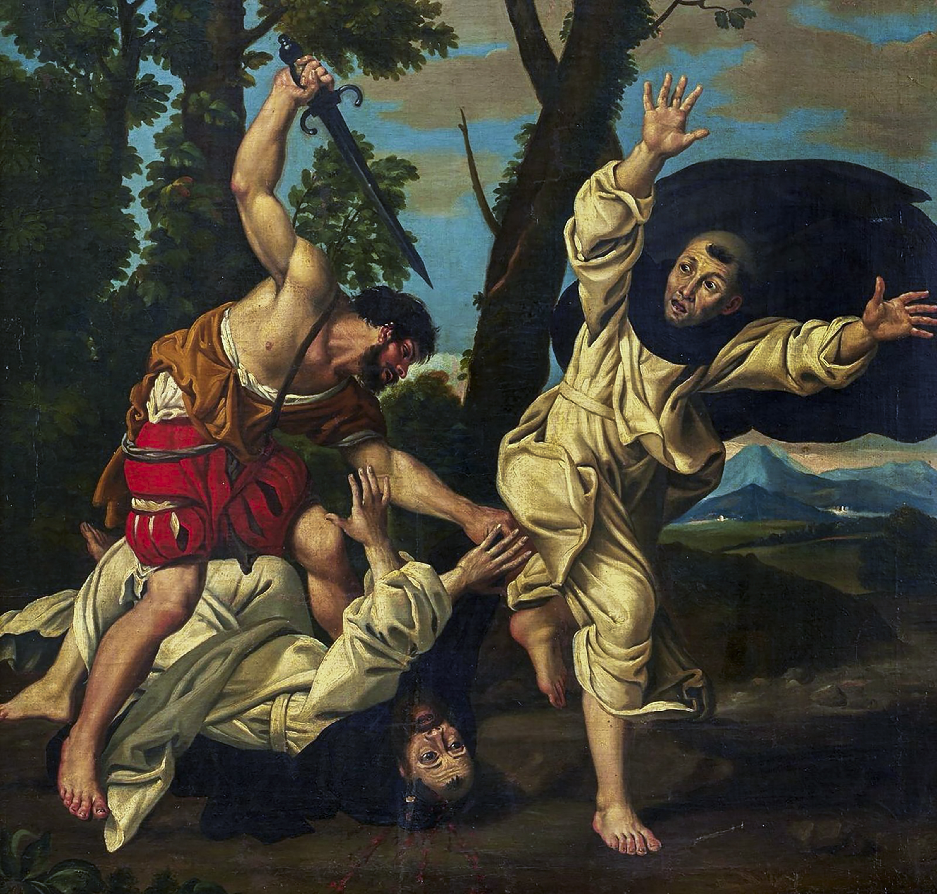Domenichino | - Martirio de San Pedro de Verona | MutualArt