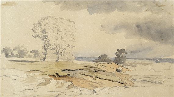 Weite Heidelandschaft (Rügen - Georg-Heinrich Crola