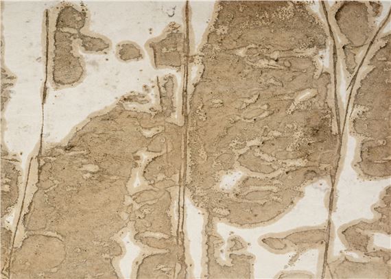 Organische Struktur, aufsteigend by Hermann Glöckner, 1977–72