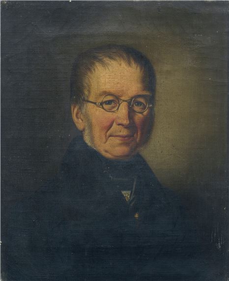 Bildnis Johann Traugott Lehmann / Bildnis Johanne Rosine Lehmann - Ernest Christian Weser