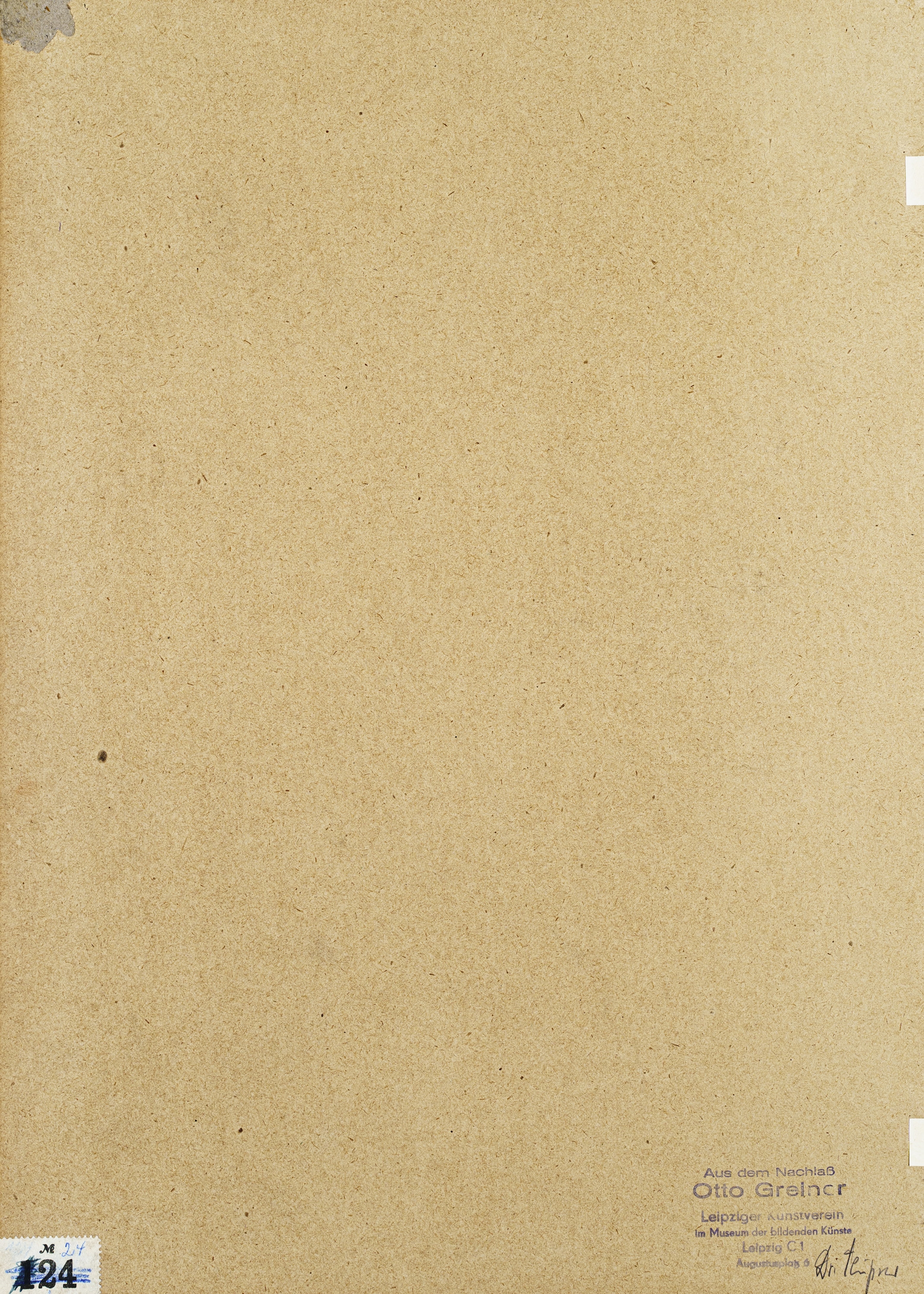 Artwork by Otto Greiner, Studie eines Mannes im roten Gewand, Made of Pencil drawing