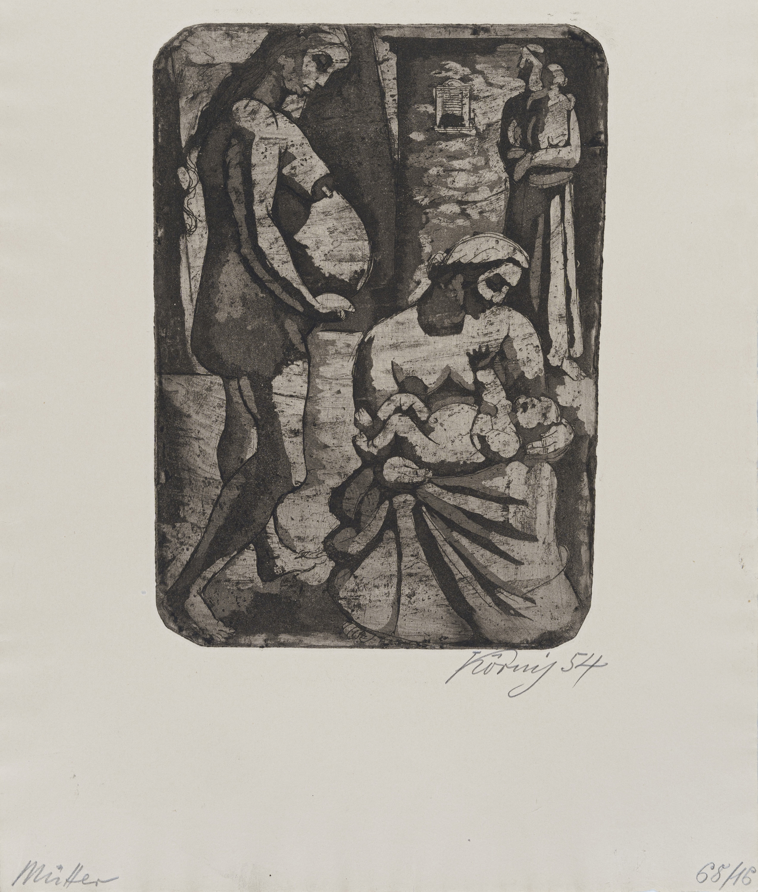 Artwork by Hans Körnig, 645   Hans Körnig, Made of Aquatint