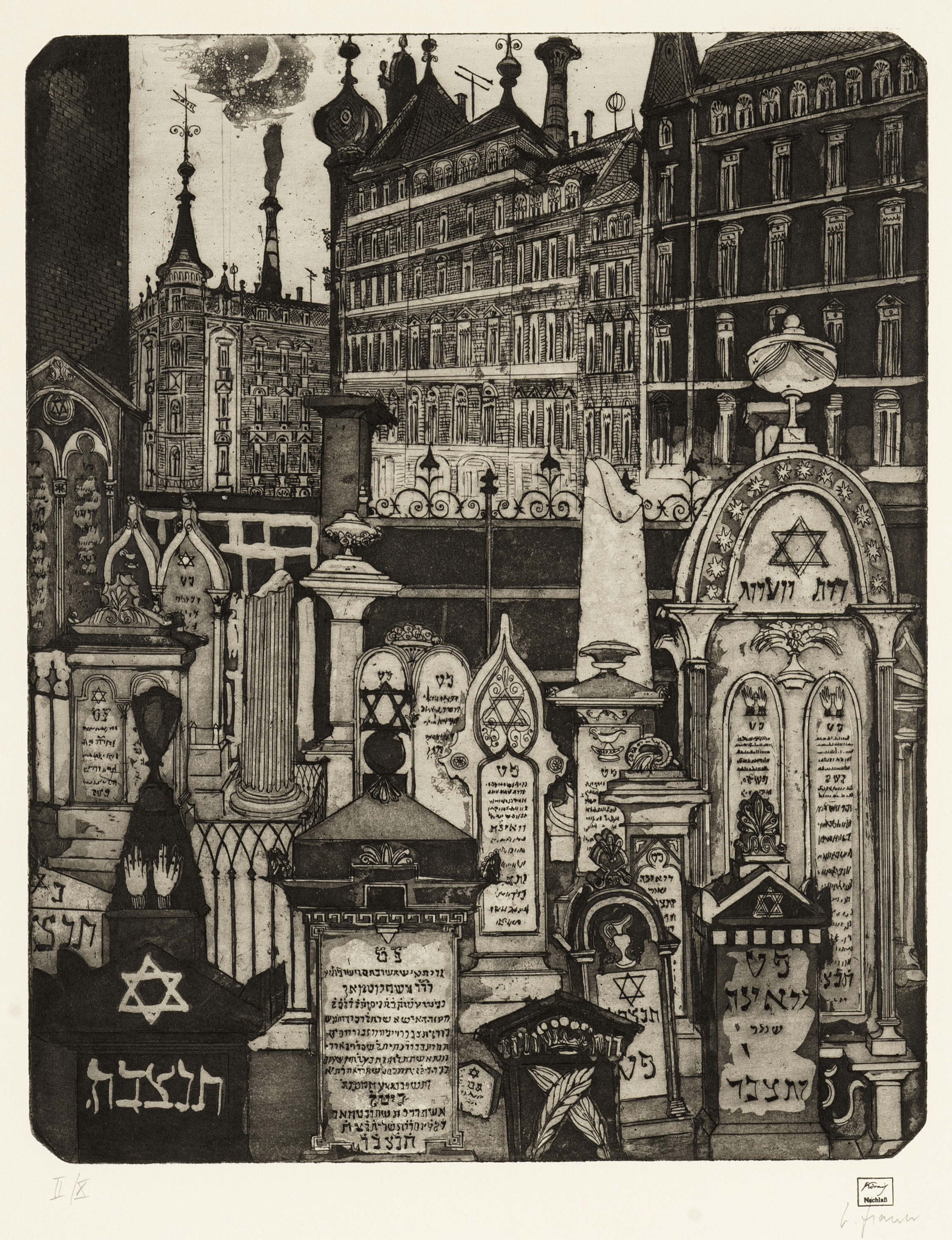 Artwork by Hans Körnig, 650   Hans Körnig, Made of Aquatint