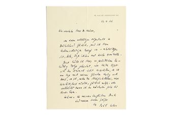 L.A.S. "Paul Celan". [Paris] October 24 - Celan Paul