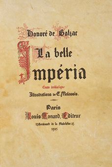 La belle Imperia. Conte drolatique. Paris by Edmond Malassis, 1903