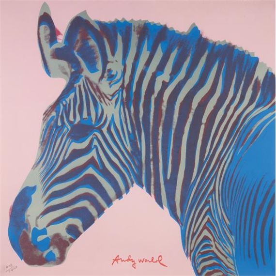 Andy Warhol | Grevy’s Zebra | MutualArt