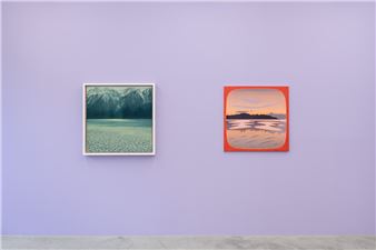 Caroline Bachmann & Nicolas Party: Tribute  to a Lake - Galerie Gregor Staiger, Zurich
