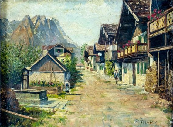 German Mountain Village - Walter Thamm