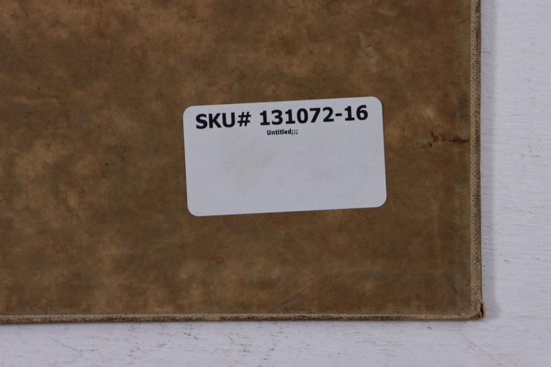 Artwork by Baumann, Harbor Scene, Made of oil on canvas board