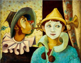 Clowns - Louis Duchamp