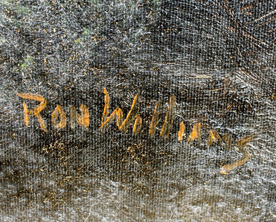 Ron Williams | Forest River Landscape | MutualArt