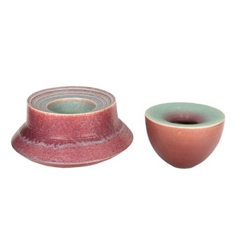 Two Arthur E. Nelson (Oakland, California) ceramic bowls - Arthur Nelson