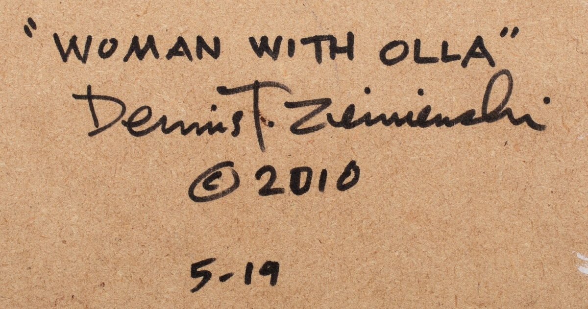 Dennis Ziemienski | Woman with Olla (2010) | MutualArt
