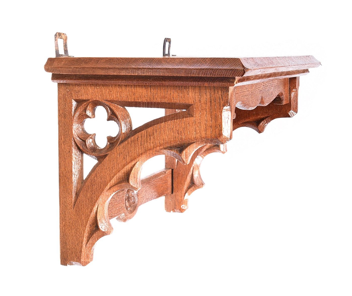 Gothic | VICTORIAN GOTHIC OAK WALL BRACKET | MutualArt