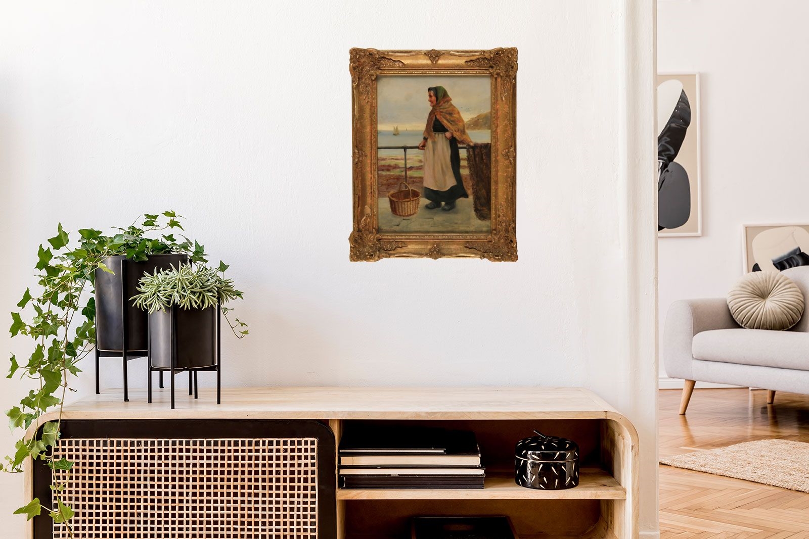 David Wood Haddon | FISHERWOMAN | MutualArt