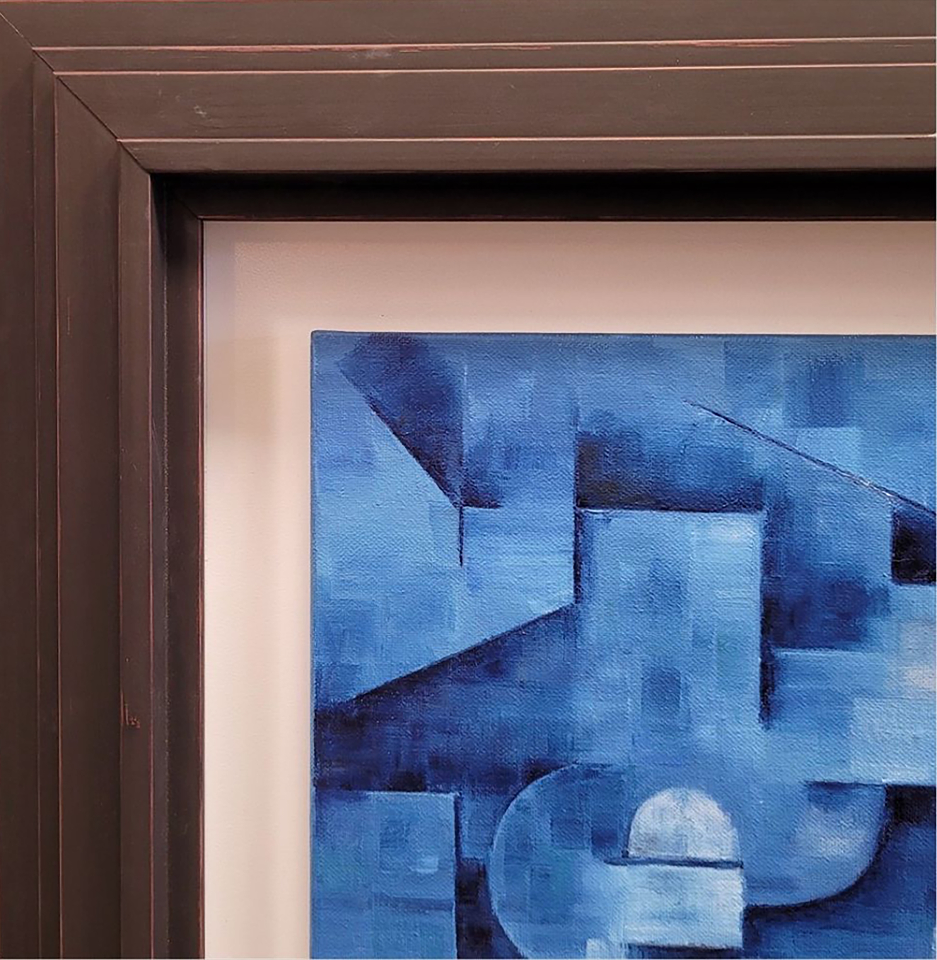 Artwork by Julio Sendino, Julio Sendino, 2012, La ciudad de las columnas, óleo sobre lienzo, Made of oil on canvas