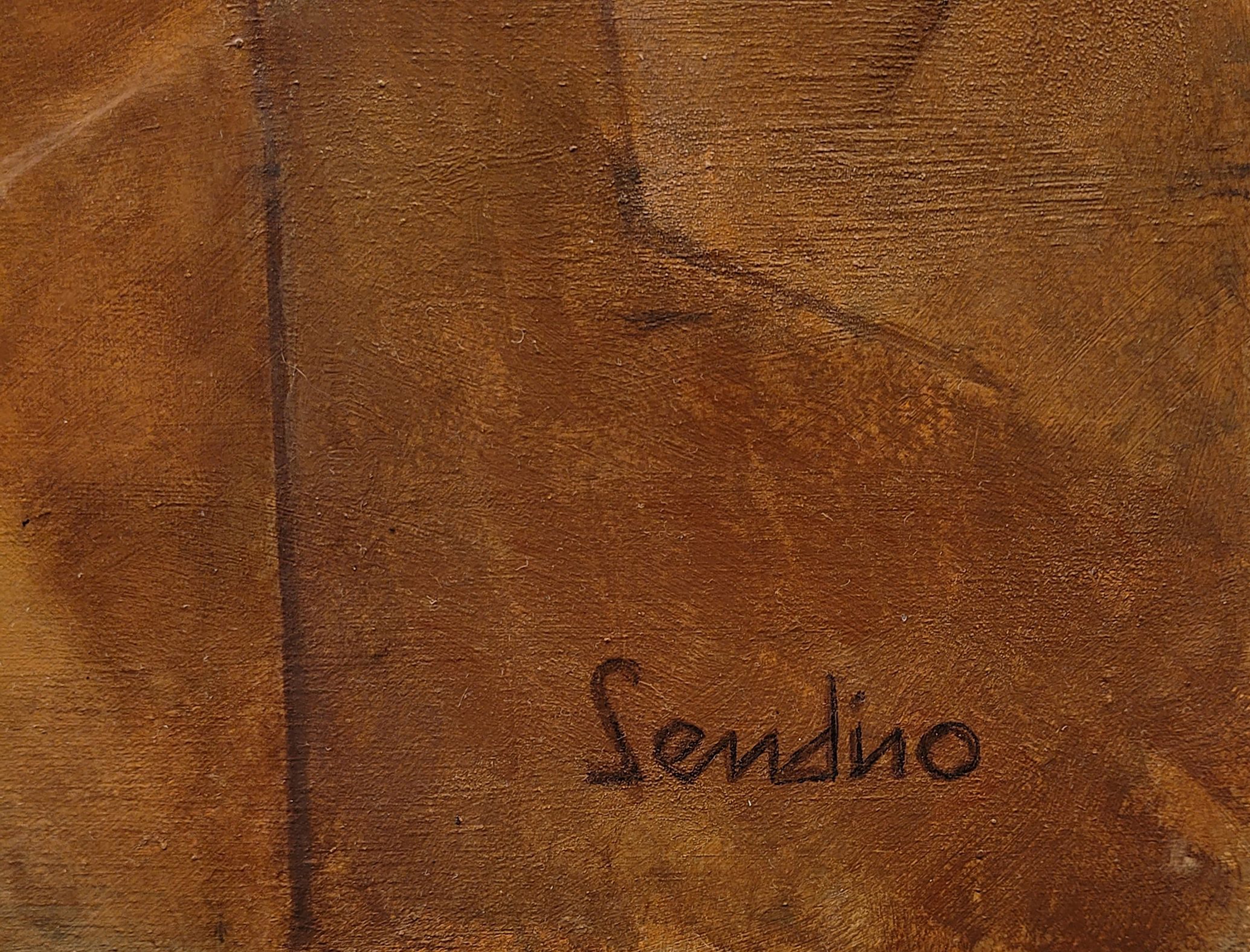 Artwork by Julio Sendino, Que sea Son, Made of oil on panel