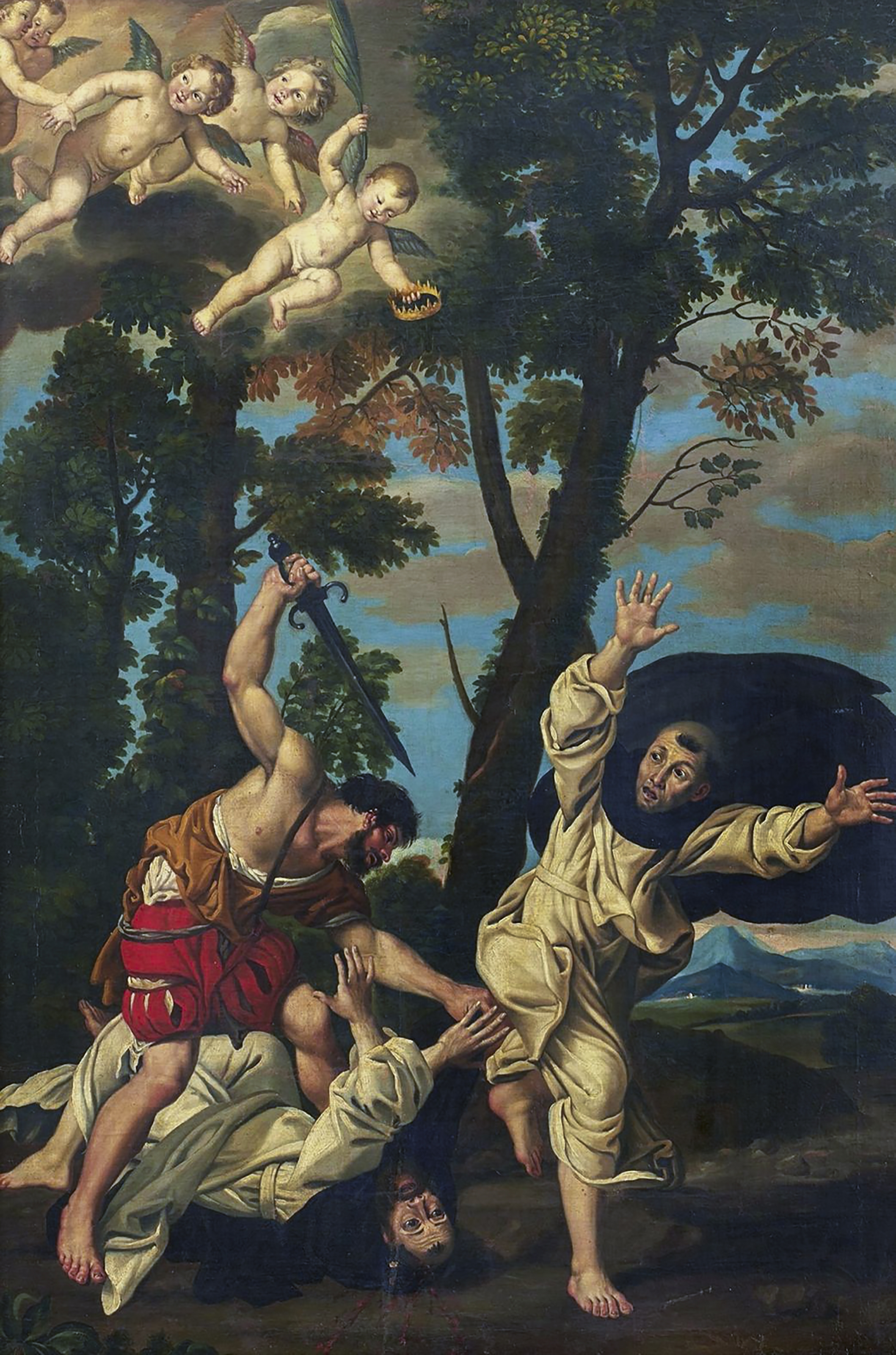 Domenichino | - Martirio de San Pedro de Verona | MutualArt