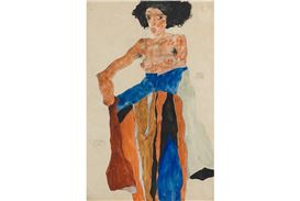 Egon Schiele: Raw emotion and vulnerability on paper at Omer Tiroche Gallery