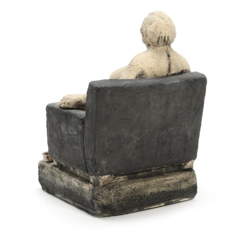 Lars Calmar | Woman in armchair | MutualArt