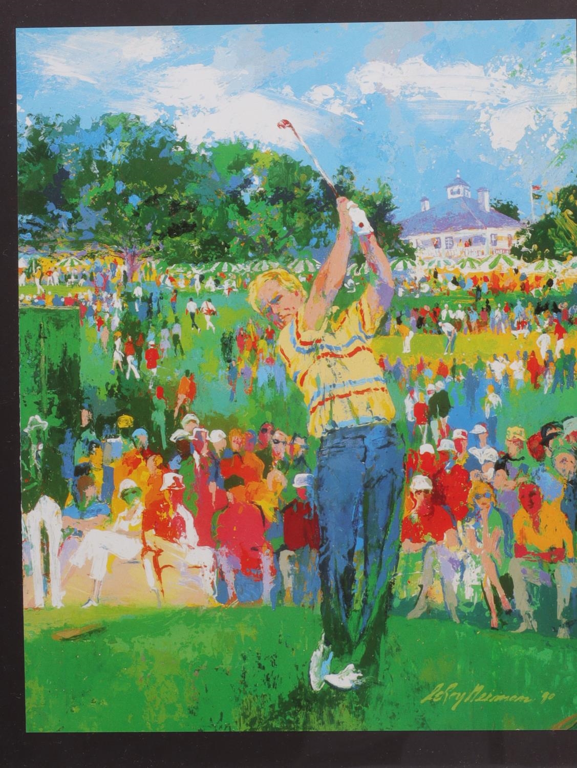 LeRoy Neiman | SAM SNEAD LEROY NEIMAN AUTOGRAPH & NICKLAUS PRINT ...