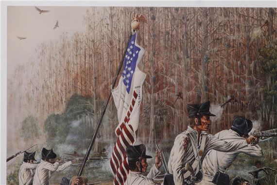Guy Labree | GUY LABREE BATTLE OF OKEECHOBEE ARTIST PROOF | MutualArt