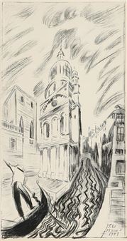 Kirke ved Kanalen” (Church by the Canal - Jens Ferdinand Willumsen