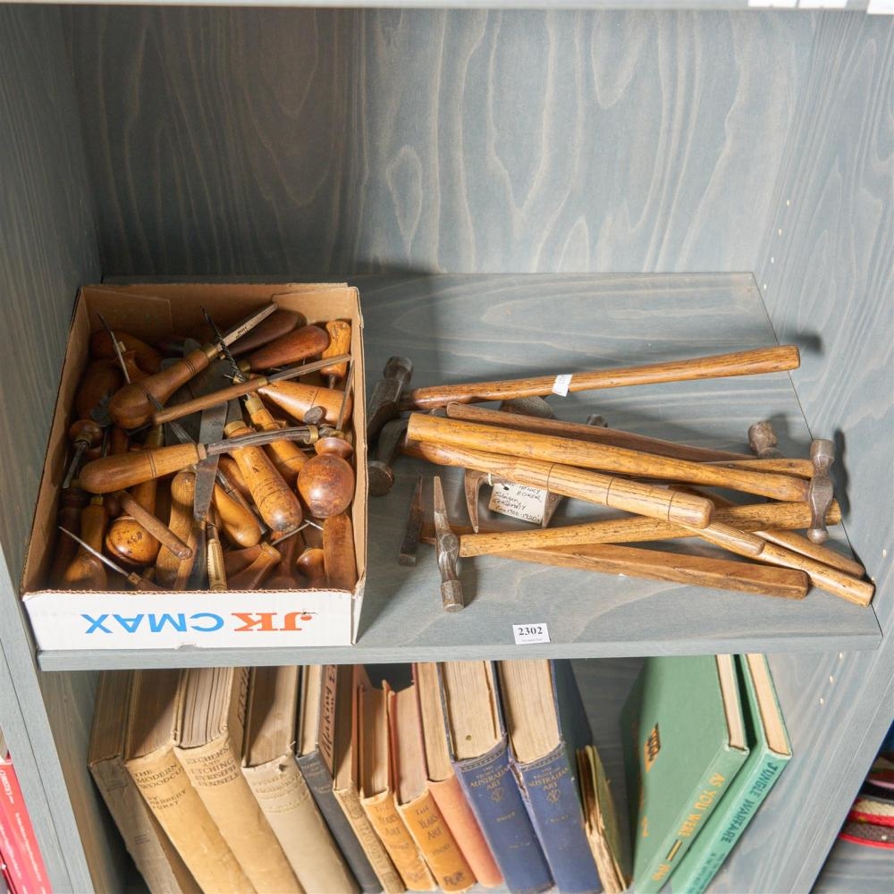 Large | A LARGE COLLECTION OF ANTIQUE TOOLS INCLUDING VICTORIAN AND ...