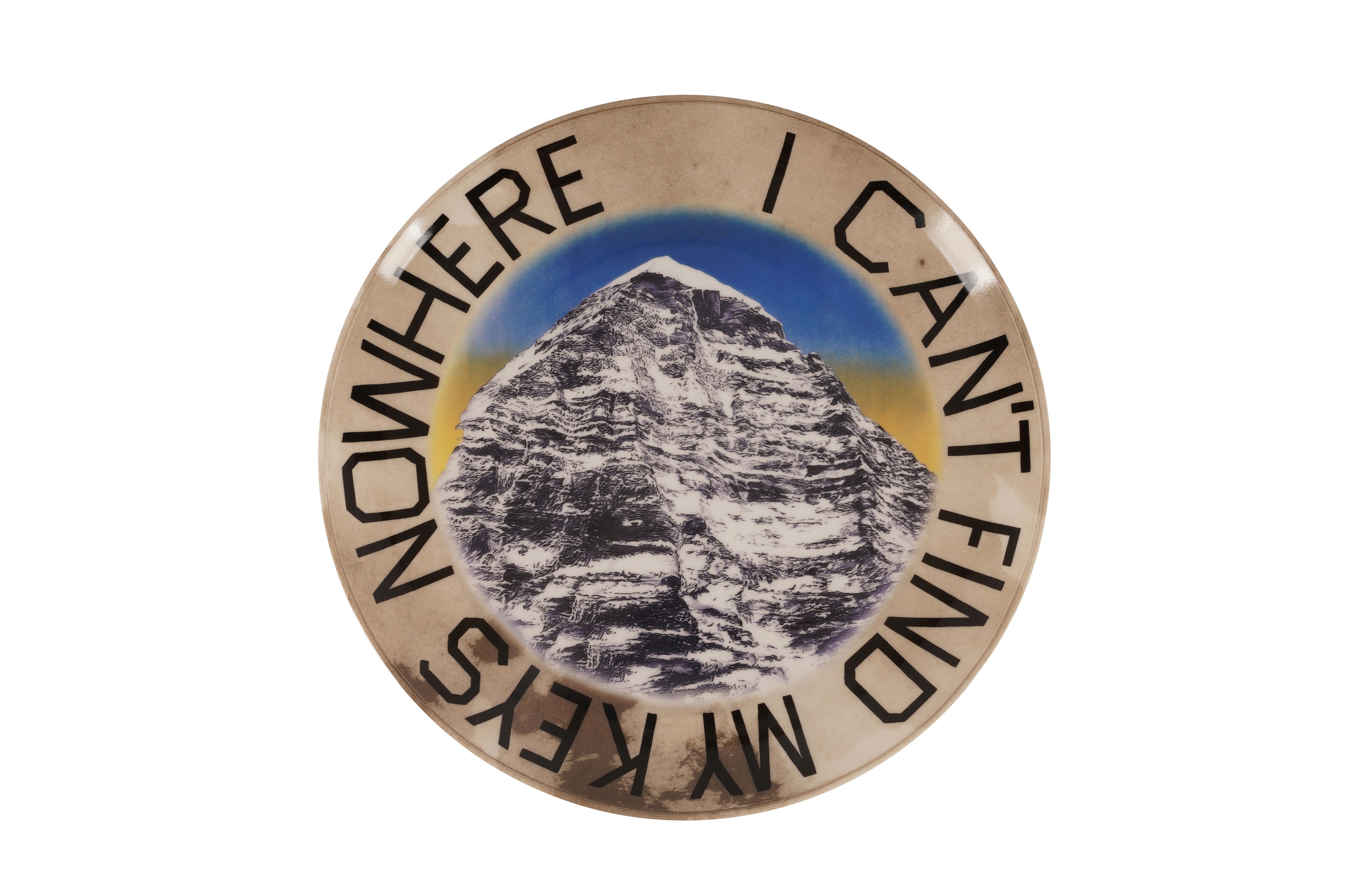 Artwork by Ed Ruscha, Chiswick HQ, Made of glazed porcelain