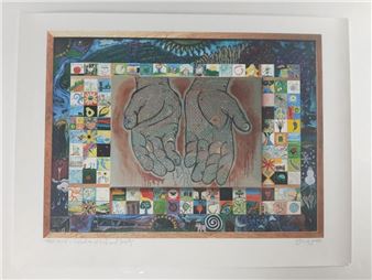 Glenn Wolff Print Hand Signed - Glenn Wolff