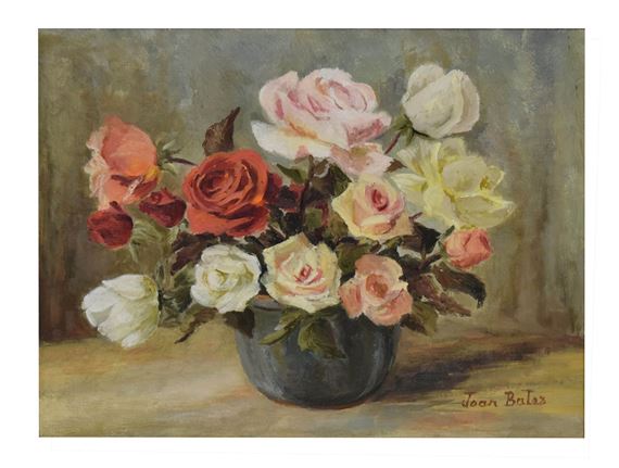 Still life of roses - Joan Bates