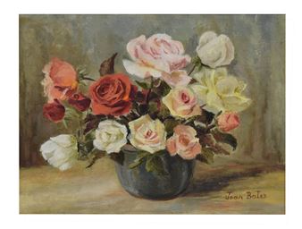 Still life of roses - Joan Bates