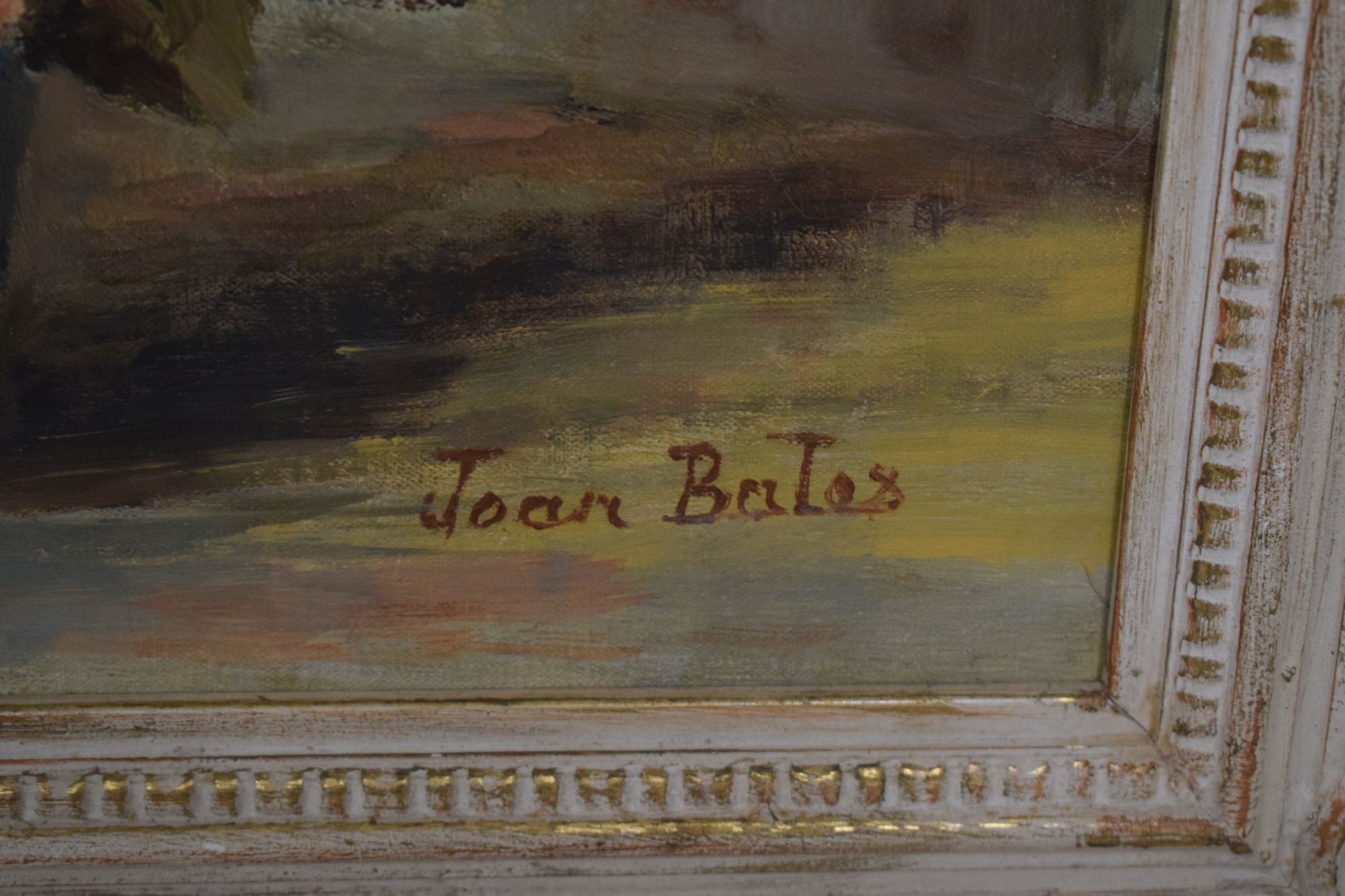 Artwork by Joan Bates, Still life of roses, Made of Oil on canvas